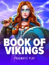 book of vikings slot logo