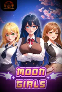 moon girls slot logo