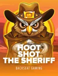 hoot shot the sheriff slot logo